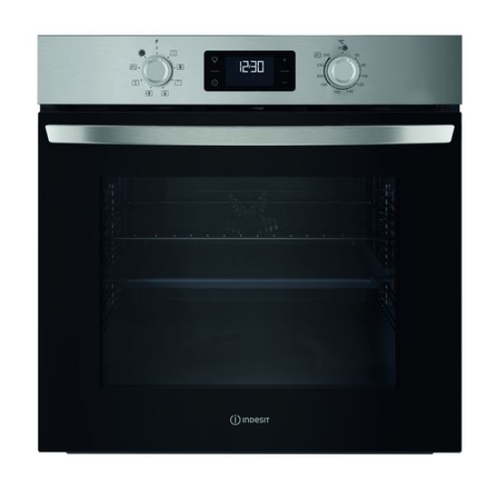 Immagine di Indesit IO 255H X forno Multifunzione Inox 8Funzioni classe A 71Lt Idrolisi