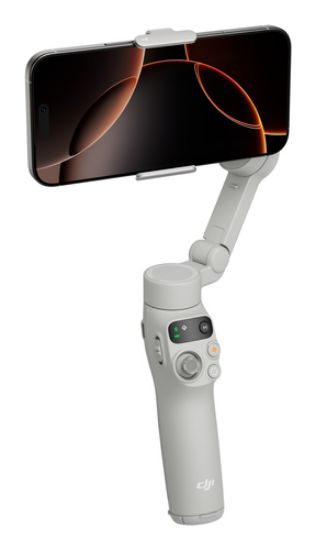 Immagine di DJI CP.OS.00000406.01 video stabilizzatore Stabilizzatore per fotocamera per smartphone Bianco