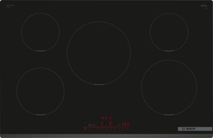 Immagine di Bosch Serie 6 PIV831HB1E Piano cottura a induzione 80 cm 5 zone standard Nero