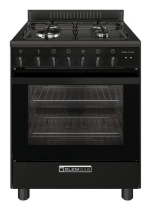 Immagine di Glem Gas SA66TMBK cucina Elettrico Nero