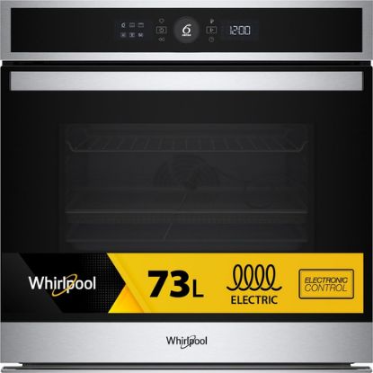 Immagine di Whirlpool WOI4IS8PPM0SXA Forno Inox 17 funzioni, Pizza310° Cook4 Steam+ AirFry classe A+ 73Lt, Pirolisi+Idrolisi