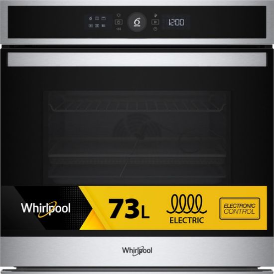 Immagine di Whirlpool WOI4IS8PPM0SXA Forno Inox 17 funzioni, Pizza310° Cook4 Steam+ AirFry classe A+ 73Lt, Pirolisi+Idrolisi
