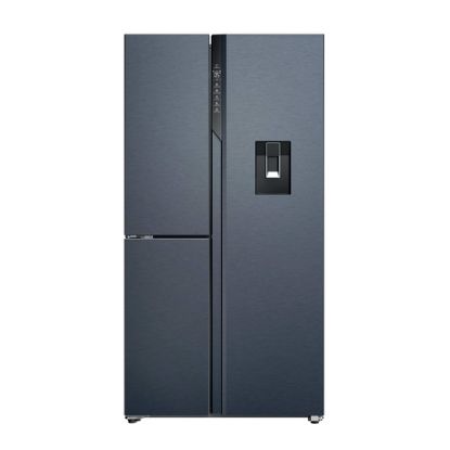 Immagine di Haier HSPR79F18EWMB Frigorifero Side By Side 3 Porte Libera installazione 573L E Nero