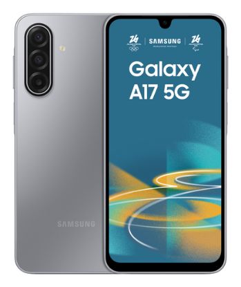 Immagine di Samsung Galaxy A17 5G, Android 15, Display sAMOLED 6.7", 8GB RAM, 256GB, Batteria 5.000 mAh, Resistenza IP54, Memoria espandibile fino a 2TB, Gray
