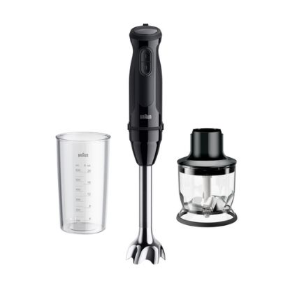 Immagine di Braun MultiQuick 3 MQ30201M 0,6 L Frullatore ad immersione 900 W Nero, Acciaio satinato