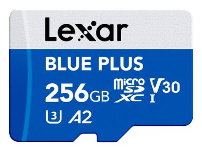 Immagine di Lexar Blue Plus 256 GB MicroSDXC UHS-I