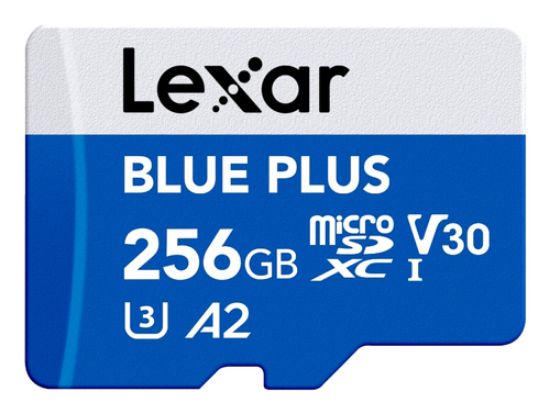 Immagine di Lexar Blue Plus 256 GB MicroSDXC UHS-I