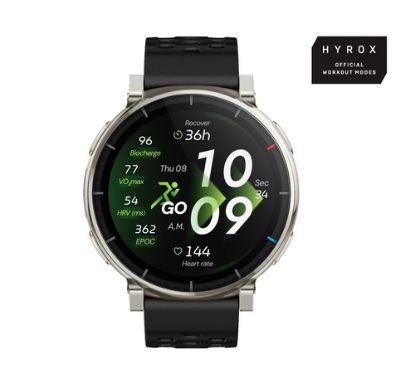 Immagine di Amazfit Active 3 3,35 cm (1.32") AMOLED Digitale 466 x 466 Pixel Touch screen Oro GPS (satellitare)