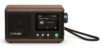 Immagine di Pure Classic Mini Portatile Digitale Crema, Legno