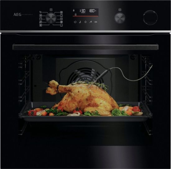 Immagine di AEG Series 6000 Forno Incasso Steam Crisp (25%Vapore) + Pirolitico + Wifi Classe A++ 60 Cm TR6PB53FSB MADE IN EUROPE