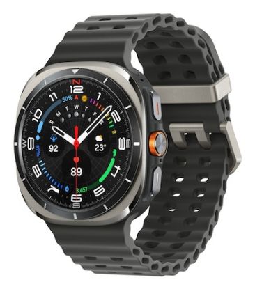 Immagine di Samsung Galaxy Watch Ultra 3,81 cm (1.5") AMOLED 47 mm Digitale 480 x 480 Pixel Touch screen 4G Argento, Titanio Wi-Fi GPS (satellitare)