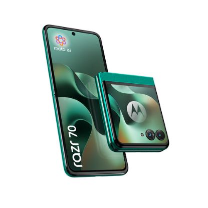 Immagine di Motorola razr 70 17,5 cm (6.9") Doppia SIM Android 16.0 5G USB tipo-C 8 GB 256 GB 4800 mAh Verde scuro