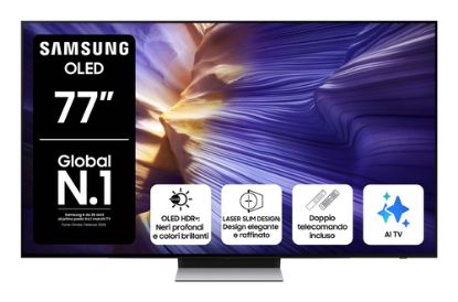 Immagine di Samsung Smart TV 77" QE77S90FAEXZT OLED 4K 2025