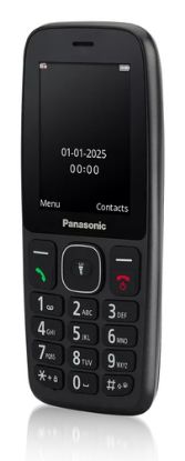 Immagine di Panasonic KX-TF400 6,1 cm (2.4") 110 g Nero Telefono cellulare basico