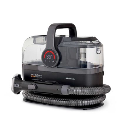 Immagine di Ariete 2484 Spot Cleaner Steam PRO 5in1, Lavatappeti e pulitore a vapore, Elimina macchie da interni Auto, Divani, Moquette, Materassi, tappeti, 1800W, 3 modalità di pulizia, Elevata potenza aspirante, Pet care, 2 serbatoi