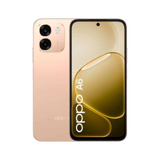 Immagine di OPPO A6 AI Smartphone, doppia fotocamera 50MP+2, Selfie 8MP, Display 6.75” 120HZ IPS HD+, 6550mAh, RAM 6GB(Esp2GB/4GB/6GB)+ROM 256GB [Versione Italia], Aurora Gold