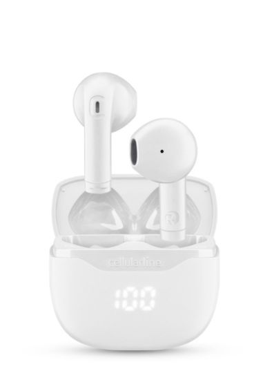 Immagine di Cellularline Core Auricolare Bluetooth TWS con custodia di ricarica e display led