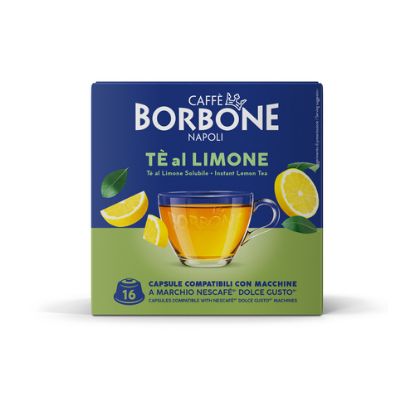 Immagine di Caffè Borbone Capsule Compatibili Dolce Gusto - The Al Limone - 16 caps