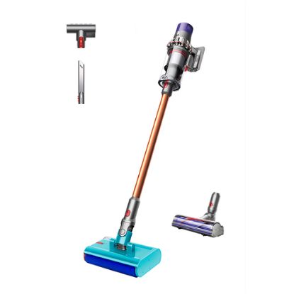 Immagine di Dyson V10 Submarine Aspirapolvere a bastone 2 in 1 Batteria Secco e bagnato Senza sacchetto 0,76 L Rame, Grigio