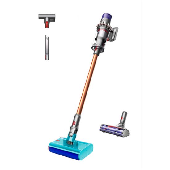Immagine di Dyson V10 Submarine Aspirapolvere a bastone 2 in 1 Batteria Secco e bagnato Senza sacchetto 0,76 L Rame, Grigio
