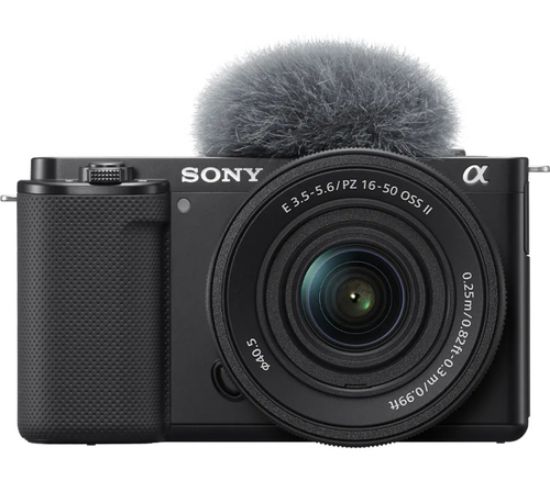 Immagine di Sony ZV-E10 + E PZ 16-50mm F3.5-5.6 OSS II MILC 24,2 MP CMOS 6000 x 4000 Pixel Nero