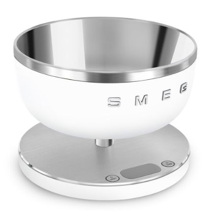 Immagine di Smeg Bilancia da cucina Linea Collezione - Bianco Opaco - KSC01WHMWW