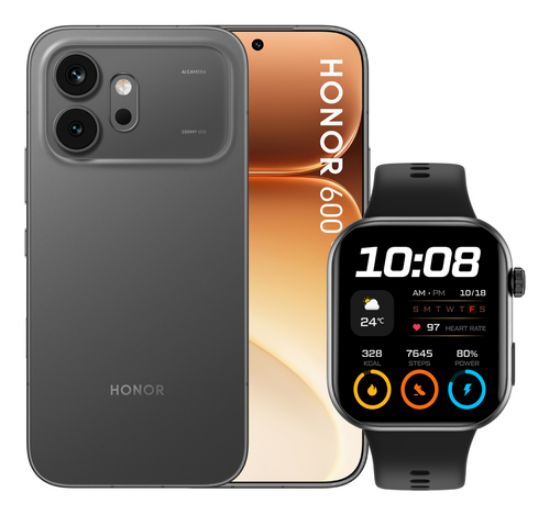 Immagine di Honor HOR6005G8512+W smartphone 16,7 cm (6.57") Doppia SIM Android 16.0 5G USB tipo-C 8 GB 512 GB 6400 mAh Nero