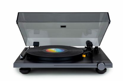 Immagine di Thomson TT700 Giradischi con trasmissione a cinghia Nero, Trasparente Automatico