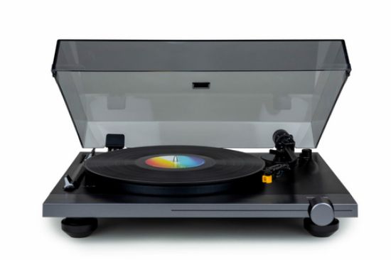 Immagine di Thomson TT700 Giradischi con trasmissione a cinghia Nero, Trasparente Automatico