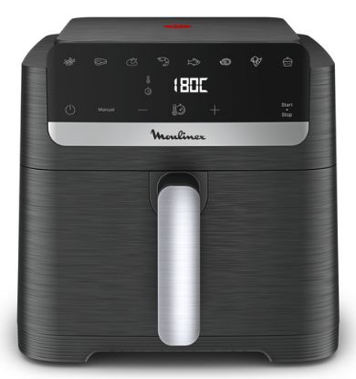 Immagine di Moulinex Easy Fry Mega Compact , Friggitrice ad Aria XL Capacità 7.5L, design compatto, EZ8618