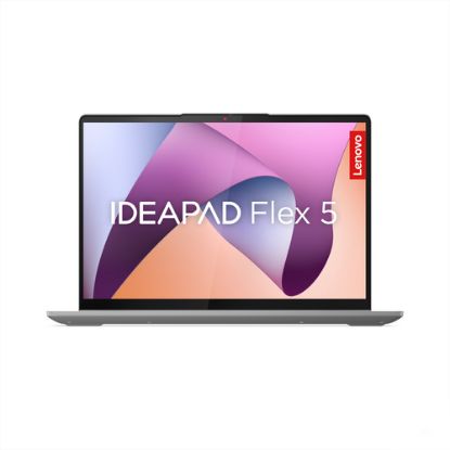 Immagine di Lenovo IdeaPad Flex 5 14ABR8 AMD Ryzen™ 5 7430U Ibrido (2 in 1) 35,6 cm (14") Touch screen WUXGA 16 GB LPDDR4x-SDRAM 512 GB SSD Wi-Fi 6 (802.11ax) Windows 11 Home Italiano Grigio