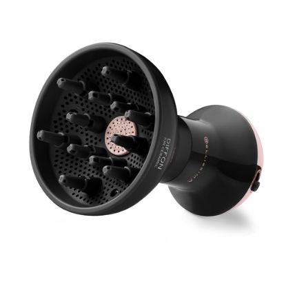 Immagine di Bellissima Imetec Diffon Ion Ceramic, Diffusore ad Aria Calda per Capelli Ricci, Tecnologia Ion Ceramic, Doppio voltaggio, 700 W, 2 Combinazioni Aria/Temperatura, Asciugatura Delicata Senza Effetto Crespo, Impugnatura Ergnomica