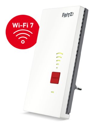 Immagine di Repeater FRITZ! 2700 International Ripetitore di rete 6500 Mbit/s Bianco