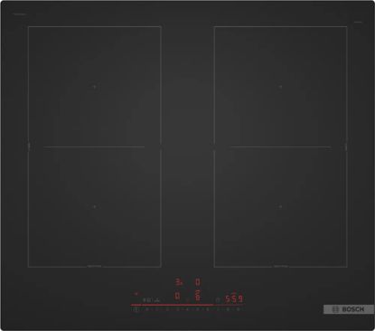 Immagine di Bosch PVQ61CHB1E piano cottura Nero Da incasso 59.2 cm Piano cottura a induzione 4 Fornello(i)