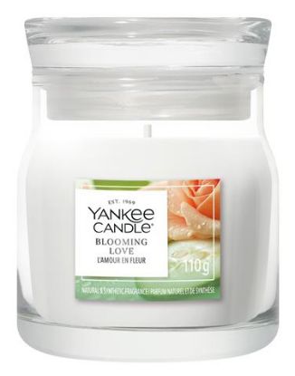 Immagine di Yankee Candle Blooming Love candela di cera Rotondo Bianco 1 pz