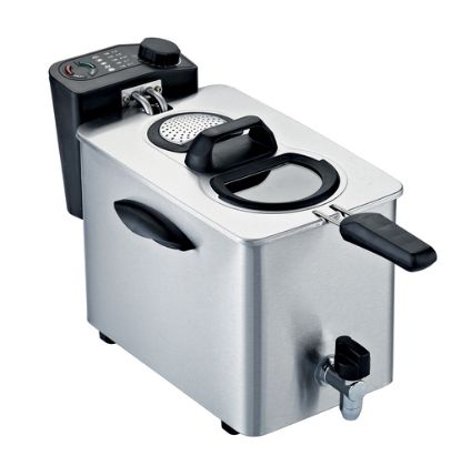 Immagine di RGV FR TYPE4L friggitrice Singolo 4 L Indipendente 2500 W Nero, Acciaio inox