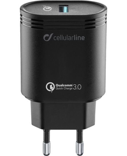 Immagine di Cellularline USB Charger 18W - Huawei, Xiaomi, Wiko, Asus and other smartphone