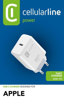 Immagine di Cellularline USB-C Charger 20W - iPhone 8 or later