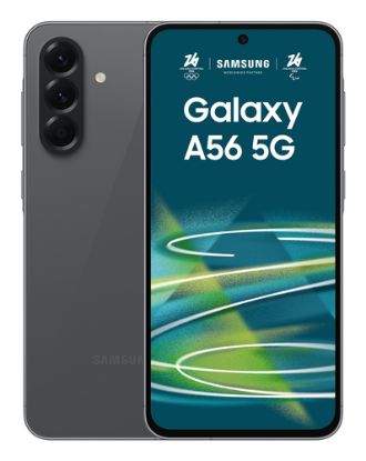 Immagine di Samsung Galaxy A56 5G, Smartphone con Funzioni intelligenti, Display Super AMOLED 6.7”, 8GB RAM, 256GB, Camera 50MP, Batteria 5.000 mAh, IP67, Awesome Graphite