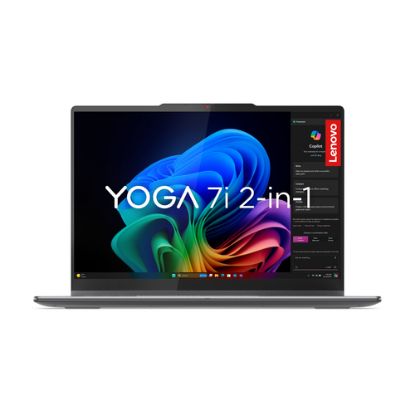 Immagine di Lenovo Yoga Notebook 7 | Display 14'' WUXGA (1920x1200) OLED | Processore INTEL Ultra 5 226V | Memoria RAM 16GB | Memoria SSD 512GB | Scheda grafica Integrata | Sistema Operativo Windows 11 Home | LUNA_GREY