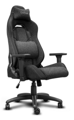 Immagine di Trust GXT 723 Sedia per gaming universale Seduta imbottita Grigio