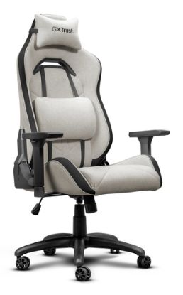 Immagine di Trust 25532 sedia per videogioco Sedia da gaming per PC Seduta imbottita Beige