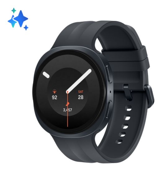 Immagine di Samsung Galaxy Watch9, 44mm, Graphite, Bluetooth, Design sottile anti-urto, guida al sonno, coaching salute, benessere cardiaco, batteria da 445 mAh, Snapdragon Wear Elite