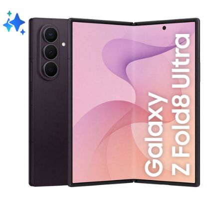 Immagine di Samsung Galaxy Z Fold8 Ultra, 256GB, Violet Shadow, Processore Potente, Batteria 5000 mAh, Multischermo, RAM 12GB, Camera 200 MP, Now Nudge, Assistente Foto