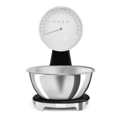 Immagine di Smeg Bilancia da cucina 50's Style - Nero LUCIDO - KSF01BLWW