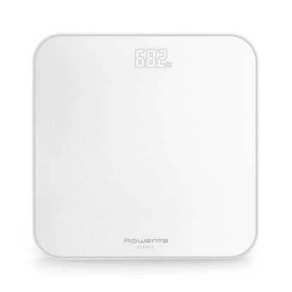 Immagine di Rowenta Classic 2.0, Bilancia Da Bagno, Schermo Invisibile Facile da Leggere, Bianco, BS1901
