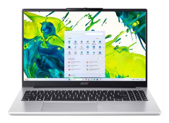 Immagine di Acer ASPIRE LITE AL15-54P-78F4 Intel Core Ultra 7 155U Computer portatile 39,6 cm (15.6") Full HD 16 GB DDR5-SDRAM 512 GB SSD Wi-Fi 6 (802.11ax) Windows 11 Home Argento QWERTY Italiano