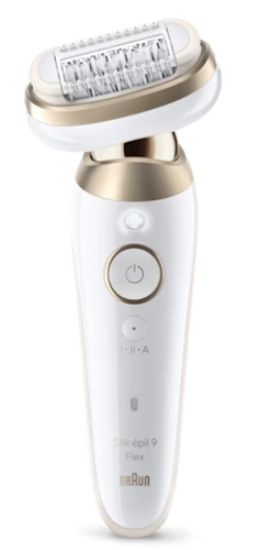 Immagine di Braun Silk-épil 9 Silk·épil 9 Flex 40 pinzette Oro, Bianco