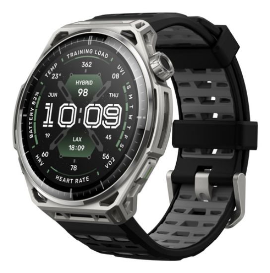 Immagine di Amazfit Balance 3 3,81 cm (1.5") AMOLED 51 mm Digitale 480 x 480 Pixel Touch screen Acciaio inox Wi-Fi GPS (satellitare)