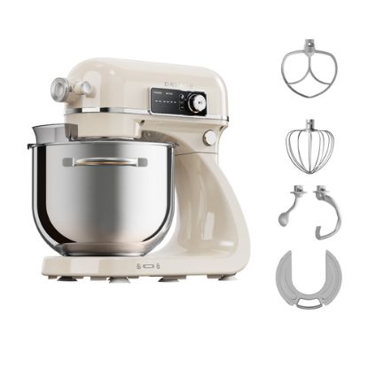 Immagine di Dreame BioKnead Sbattitore con base 800 W Bianco, Crema
